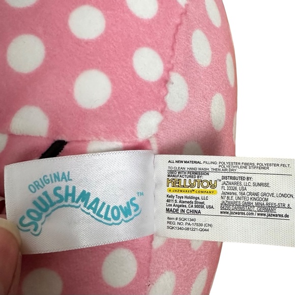 Minnie Mouse Official Disney Squishmallow 12" Soft Plush KellyToy - Picture 5 of 5
